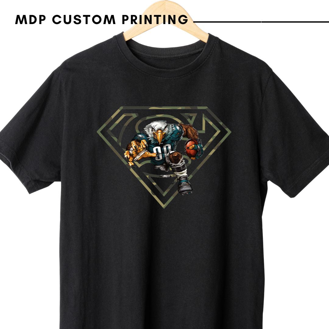 Short sleeve EAGLES came t-shirt – MDP Custom Printing